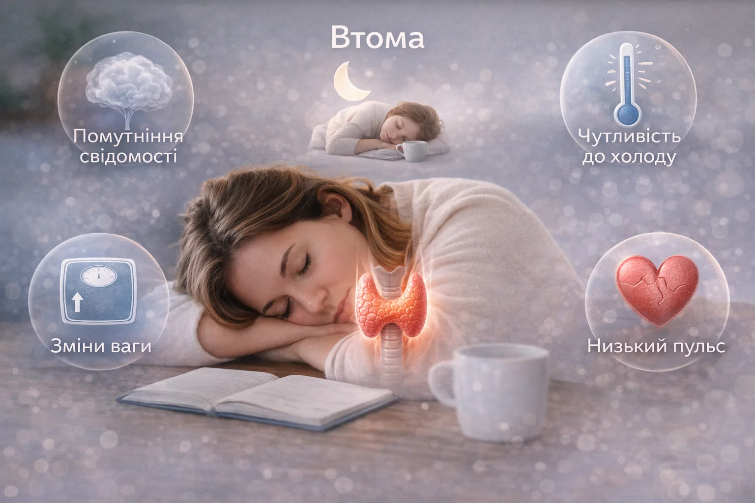 Втома та інші симптоми, що з’являються раніше за підтверджений діагноз